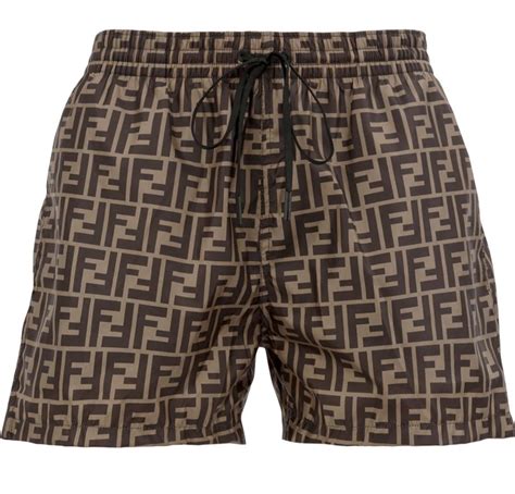 fendi black swim shorts|Fendi swim shorts pandabuy.